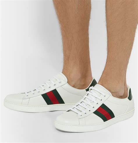 white mens gucci shoes|Gucci men shoes suede.